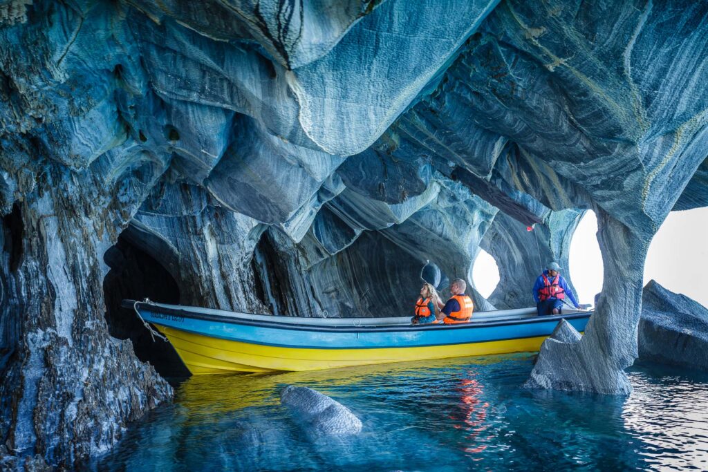 Cuevas de mármol, Chile.