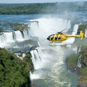 SOBREVUELO A LAS CATARATAS + REPRESA DE ITAPÚ + TRIPLE FRONTERA – ADICIONAL EN LA EXCURSION DE MEDIO DÍA A LAS CATARATAS DEL IGUAZÚ, LADO BRASILEÑO